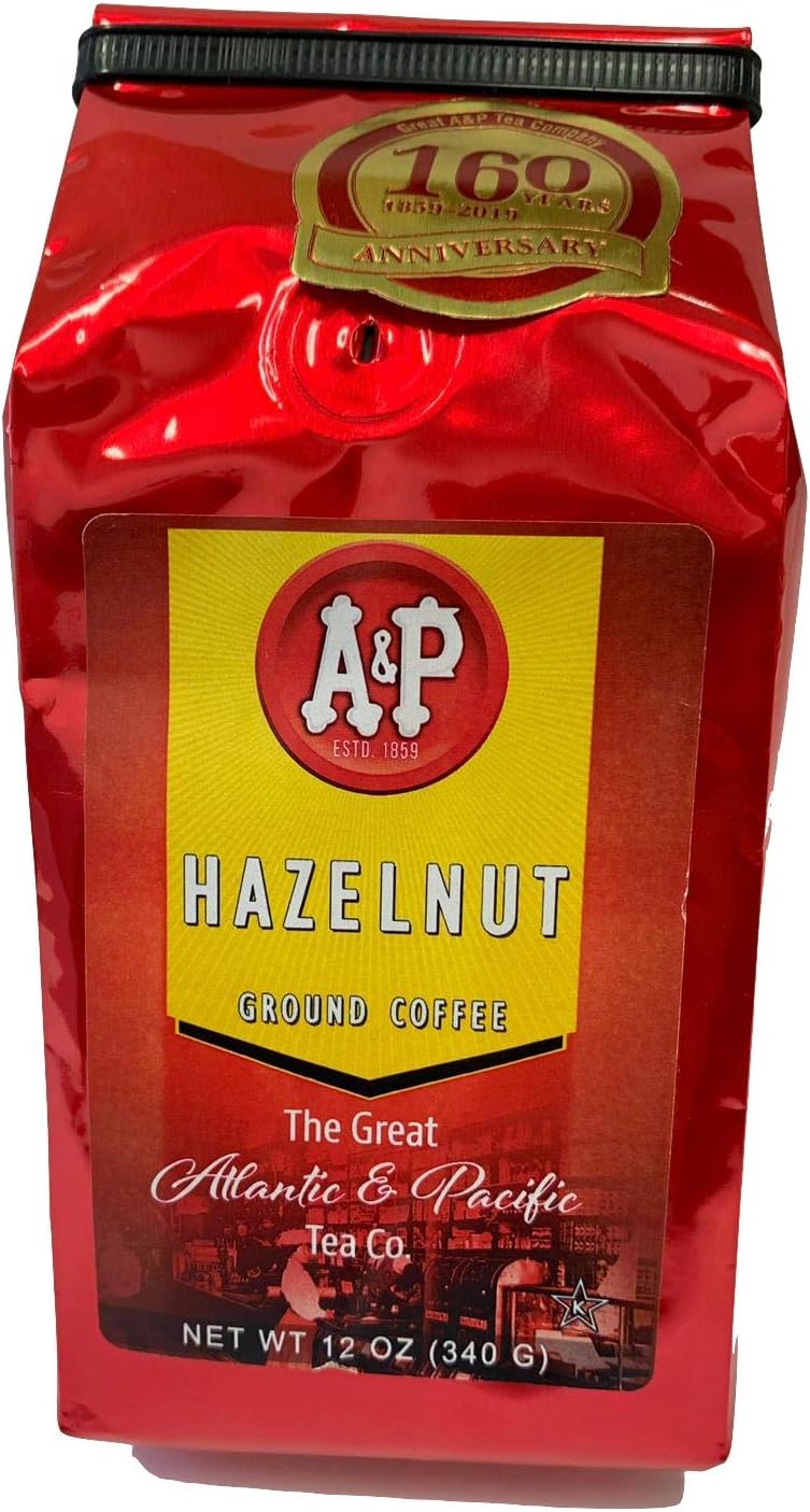 ap decafinated 研磨咖啡 hazelnut 12 盎司 hazel340